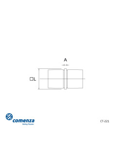 CT-221 40X40 AISI-316 BA 2