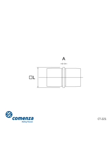 CT-221 40X40 AISI-316 SATIN