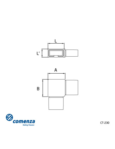 CT-230 40X20 AISI-316 BA