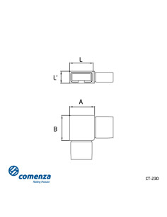 CT-230 40X20 AISI-316 SATIN 2