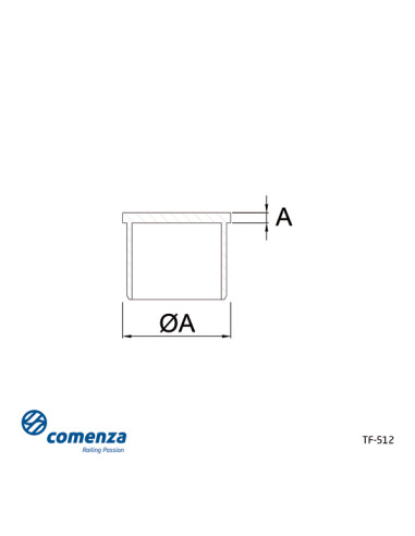 TF-512 42,4 AISI-316 BA