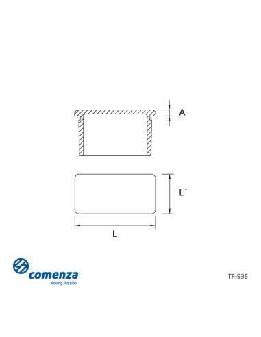 TF-535 20X10 AISI-316 BA