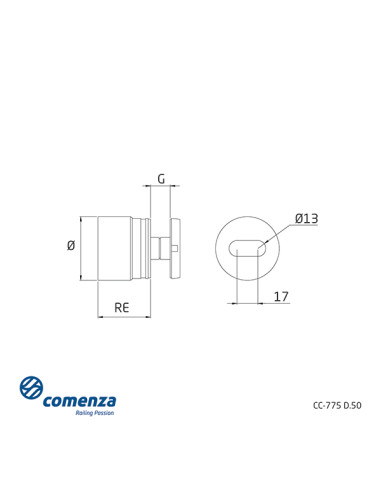 CC-775 D.30 (8-17,52) AISI-316 BA