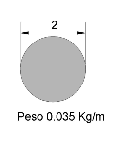 Redondo Liso Inox IREL-2...