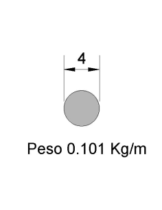 Redondo Liso Inox IREL-4 A...