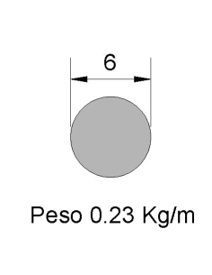 Redondo Liso Inox IREL-6 A...