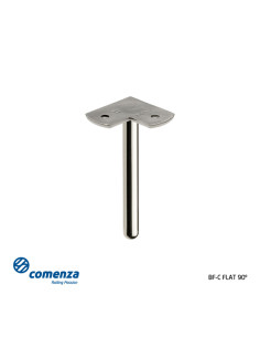 BF-C FLAT 90º AISI-316 BA