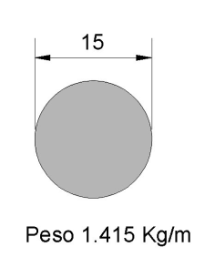 Redondo Liso Inox IREL-15...