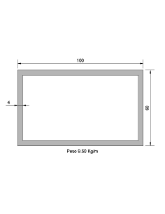 Tubo Rectangular...