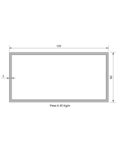 Tubo Rectangular...