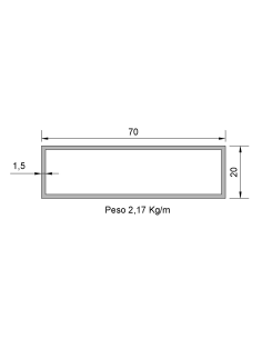 Tubo Rectangular...