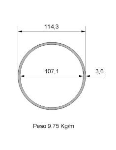 Tubería en Pulgadas TP ISO...