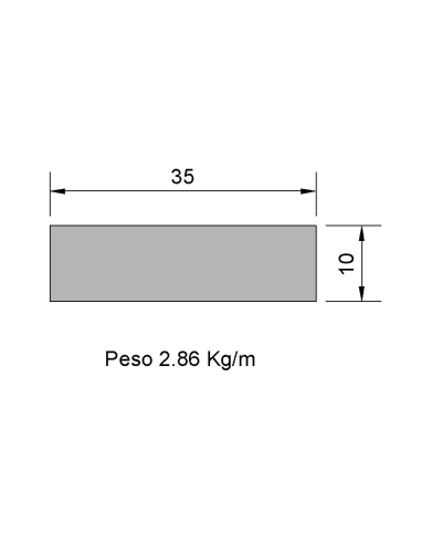 Pletina PL-35x10 Cincada    2.86