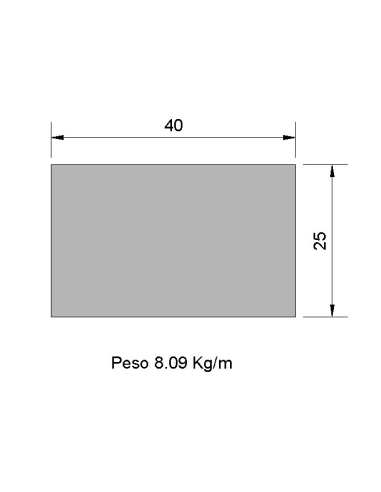 Pletina PL-40x25 Cincada    8.09