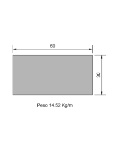 Pletina PL-60x30 Cincada...