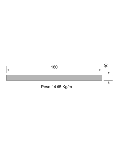 Pletina PL-180X10 Cincada...