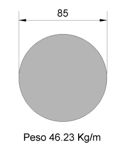 Redondo Liso REL-85 Negro...