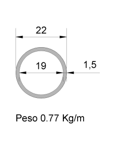Tubo Redondo Inox...