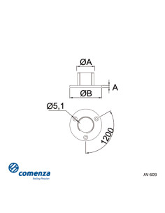 AV-609 42,4 AISI-316 BA 2