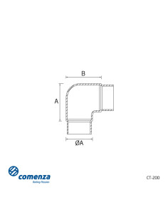 CT-200 50,8 AISI-316 SATIN 2