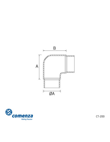 CT-200 50,8 AISI-316 SATIN