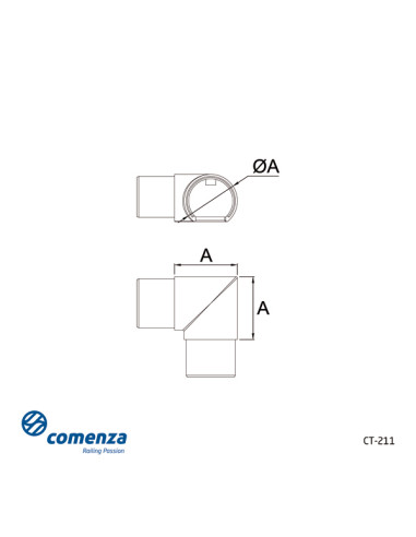CT-211 42,4 AISI-316 BA