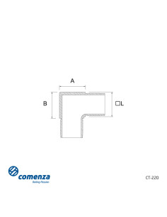 CT-220 40X40 AISI-316 BA 2