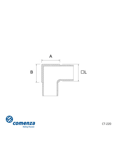 CT-220 40X40 AISI-316 BA